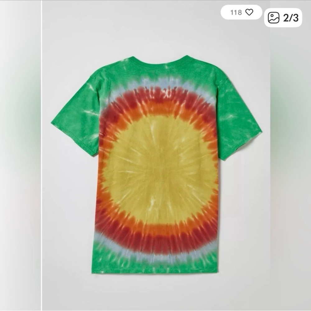BOB MARLEY MEDUIM URBAN OUTFITTERS UNISEX GRAPHIC TEE NO WOMAN NO CRY TYEDYE NIP - Picture 3 of 3